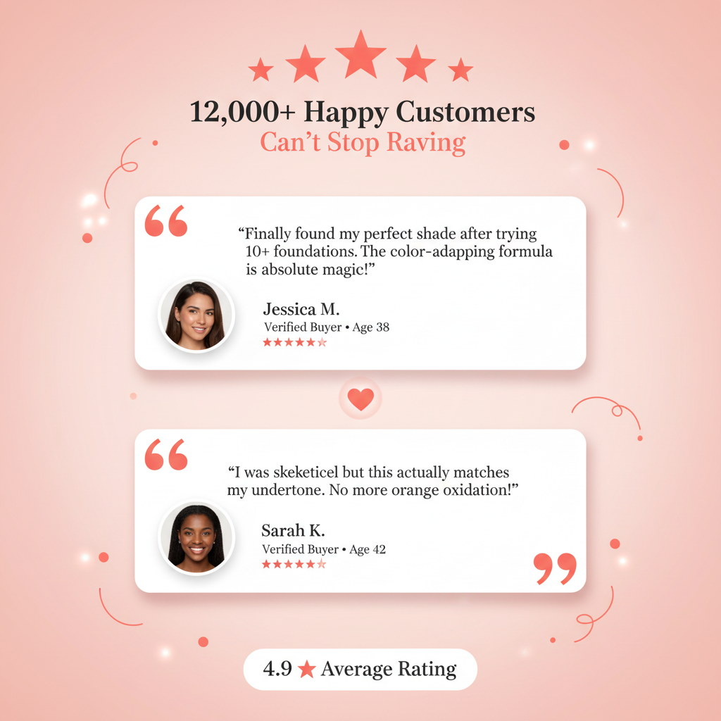 Korean Tone-Matching Foundation